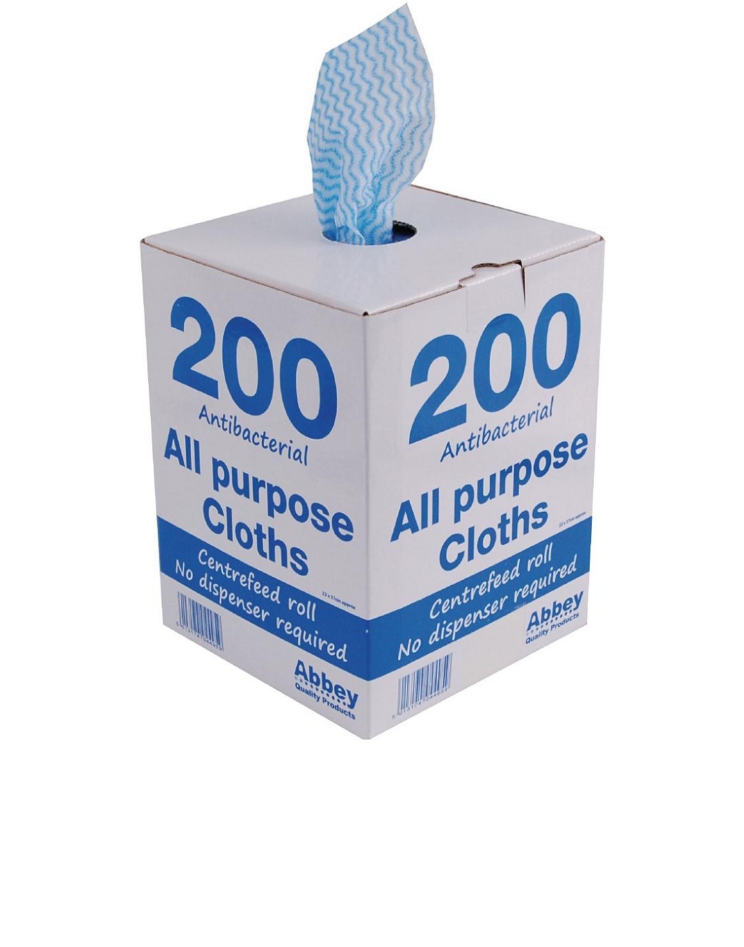 Jantex Antibacterial All Purpose Cloths (Box Of 200)