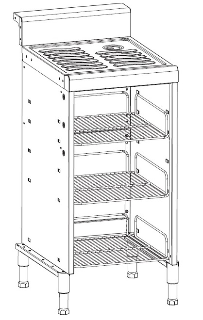 IMC Bartender Shelf Drainer (Wire Shelves On Frames)