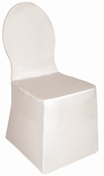 Bolero White Banquet Chair Cover (DP924)