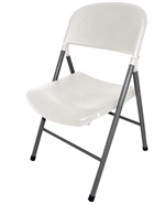 Bolero White Foldaway Utility Chair (Pack Of 2) (CE692)