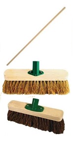 Wooden Broom Handle With Optional Heads (CD800)