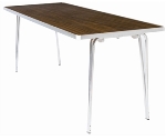 Gopak Teak Contour Folding Table (DM941)