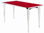 Gopak Red Contour Folding Table (DM949)