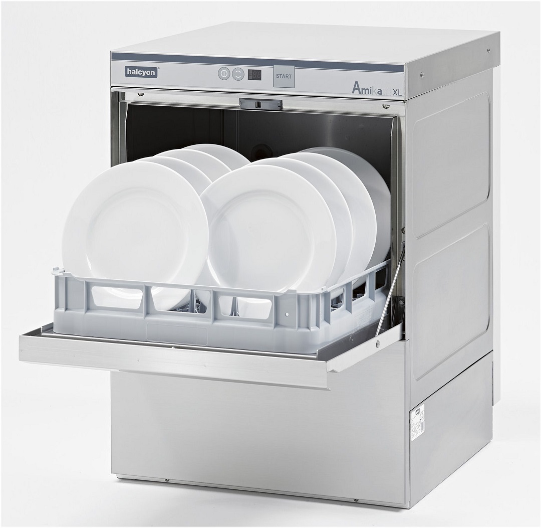 Halcyon Amika AMH55 WSD Undercounter Dishwasher With Internal Softener