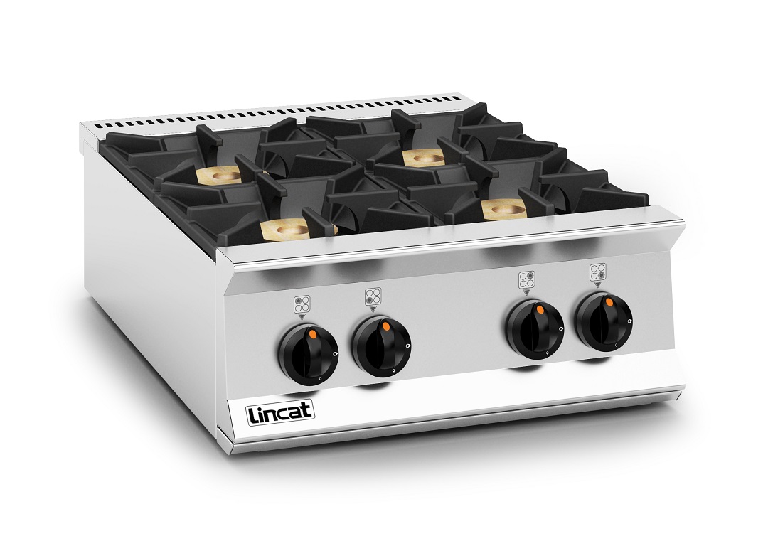 Lincat OPUS 800 OG8003 Gas 4 Burner Boiling Top