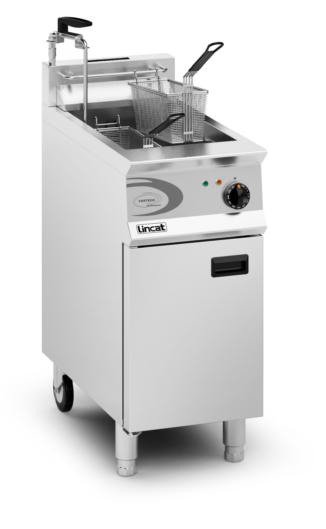 Lincat Opus 800 Vortech OG8115/OP Gas Fryer With Built In Filtration