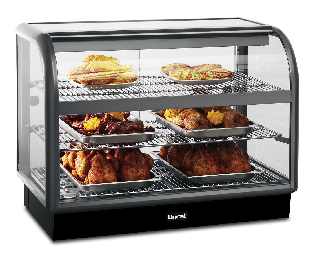 Lincat Seal 650 C6H/100 Curved Front Heated Display Cabinet