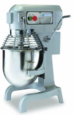 Linda Lewis Kitchens LLKPM30 Planetary Mixer With Mincing Attachment Hub