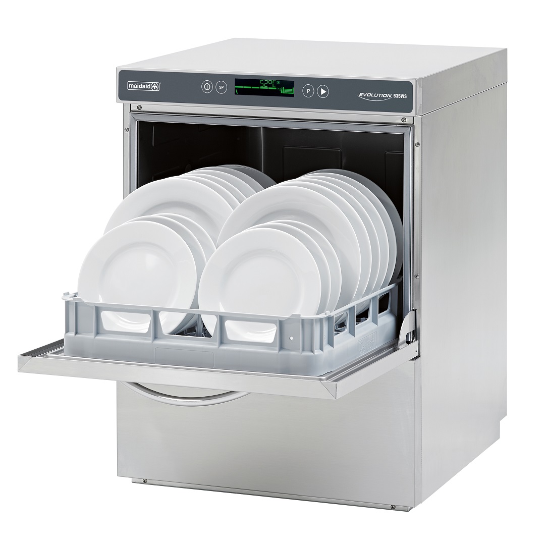 Maidaid Evolution 525WS Undercounter Dishwasher with Integral Softener