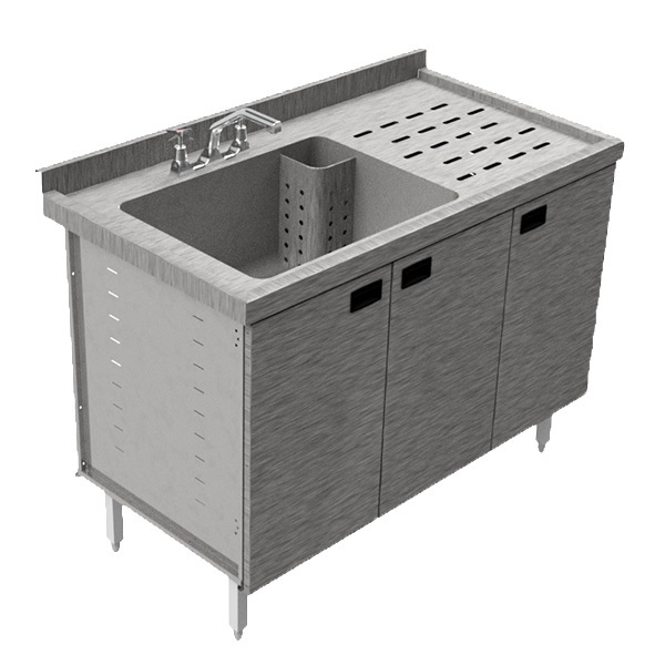 Moffat Multiplex Sink Cupboard With Drainer