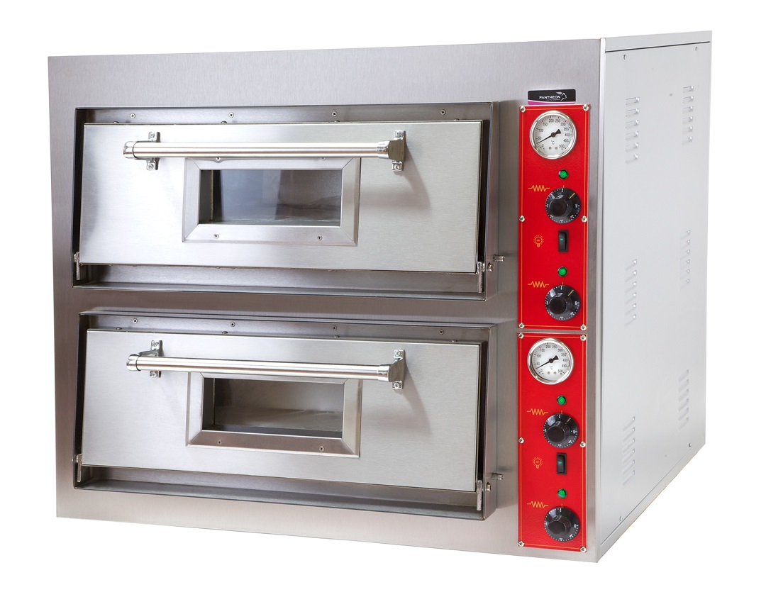 Pantheon PO4+4 Twin Deck Electric Pizza Oven