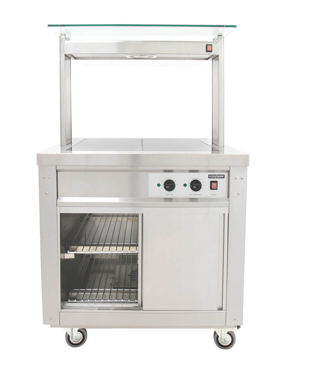 Parry Flexi-Serve FS-HT2 Hot Cupboard With Hot Top