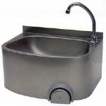 Parry CWBKNEE Stainless Steel Knee Operated Hand Wash Basin