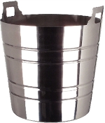Polished Stainless Steel Wine Bucket (C578)
