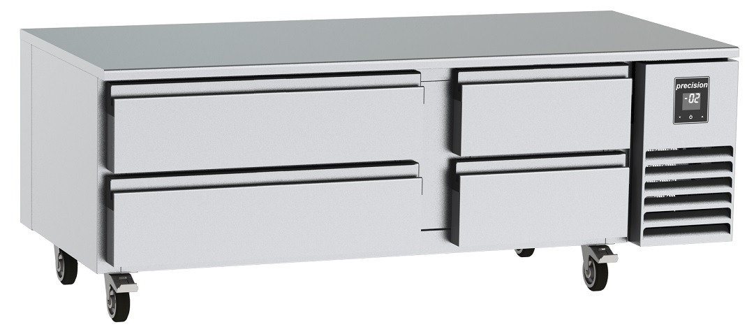 Precision HUBC 412 SS Under Broiler Counter