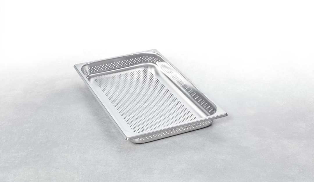 Rational 6015.1165 1/1 Perforated Gastronorm Container - 55mm Deep