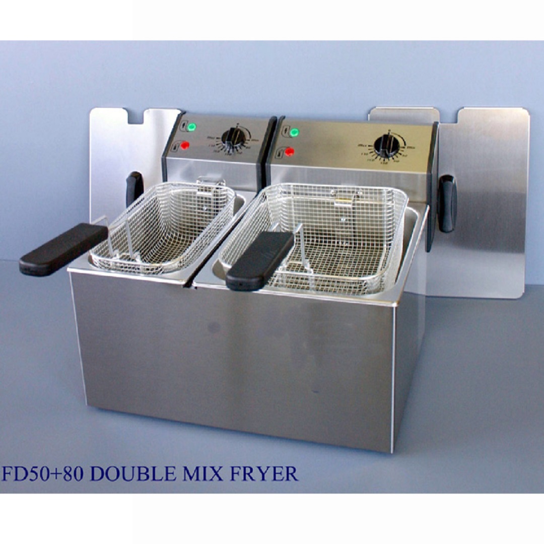 Roller Grill FD 50+80 Double Countertop Fryer