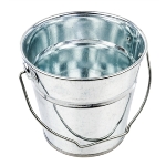 Large Round Galvanised Steel Bucket (GF247)