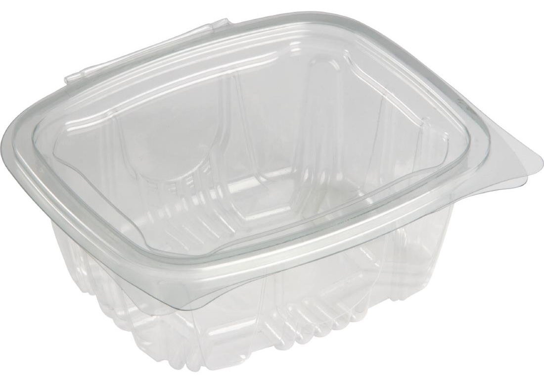 RPET Large Salad Containers (Box Of 750) (CF687)