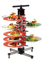 Plate-Mate Table-Top Plate Storage