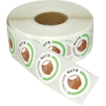 Vogue Contains Nuts Labels (Box Of 1000) (U914)