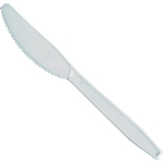 Lightweight Plastic Knife (Box Of 100) (U642)