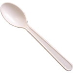 Lightweight Plastic Tea Spoon (Box Of 100) (U643)