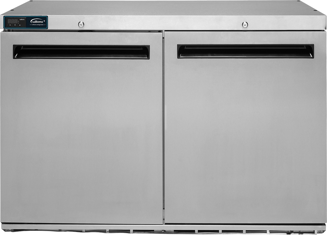 Williams Amber HA280-SA Double Door Undercounter Refrigerator