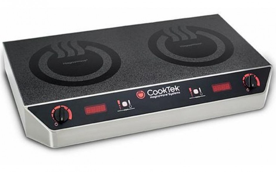CookTek Heritage Double Side by Side Hob Induction Cooktop