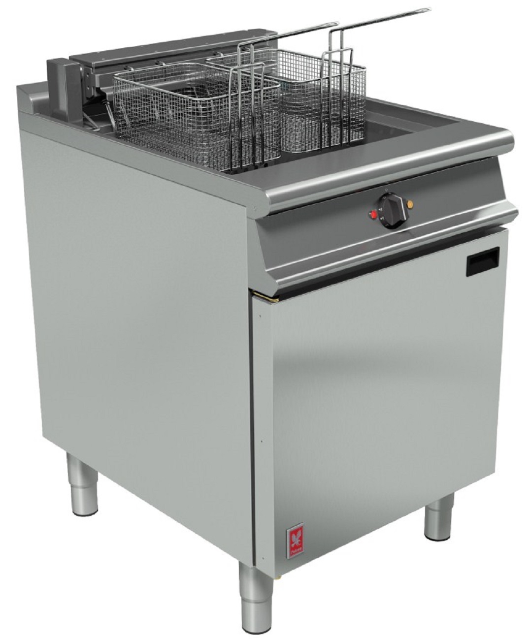 Falcon Dominator PLUS E3860F Twin Basket Fryer With In-Built Filtration
