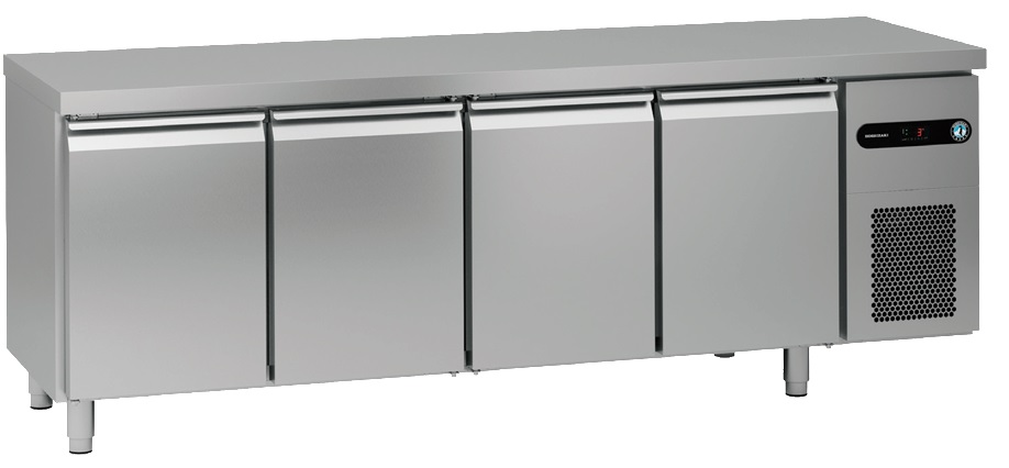 Hoshizaki Snowflake SCR-225DG-LLRR-RRC-C1 Four Door Refrigerated Counter