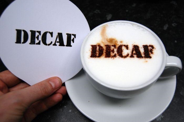 JES Decaf Coffee Stencil (9560)