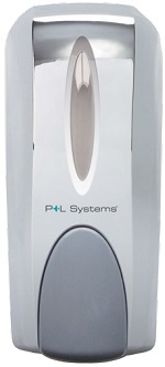 P+L Systems SDMC Manual Chrome Soap Dispenser
