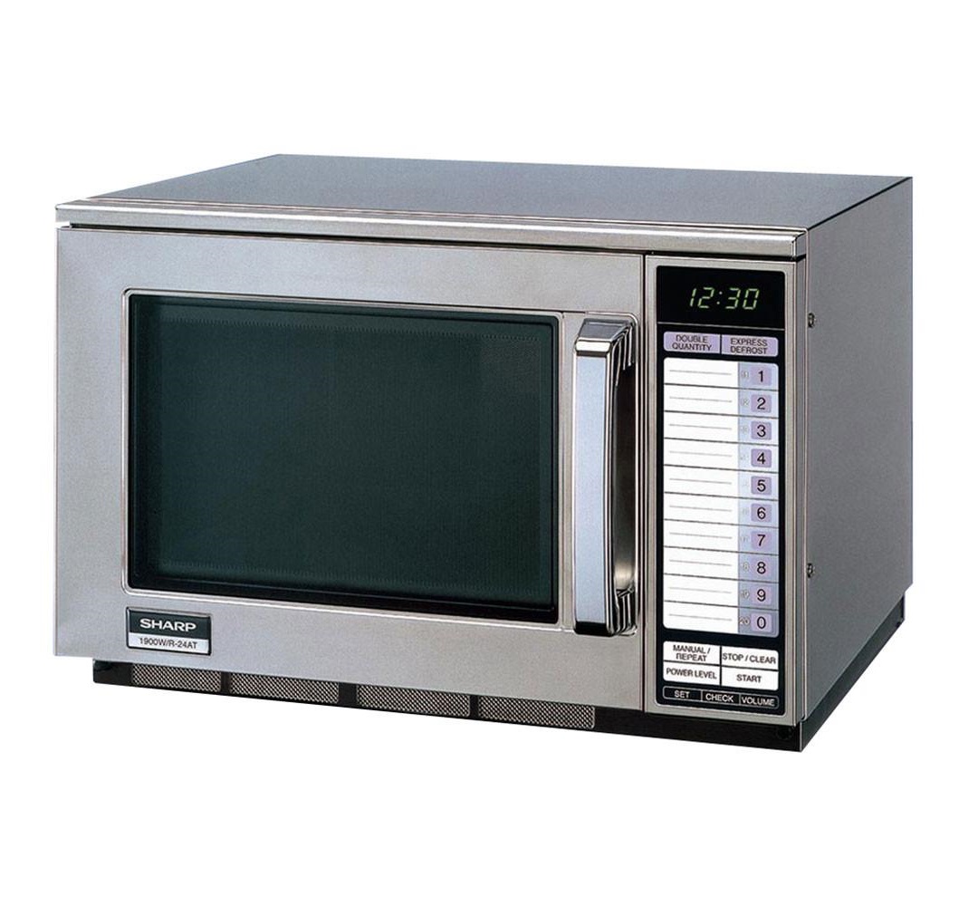 Sharp R24AT Extra Heavy Duty Commercial Microwave 