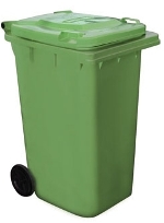 240 Litre Wheelie Bins