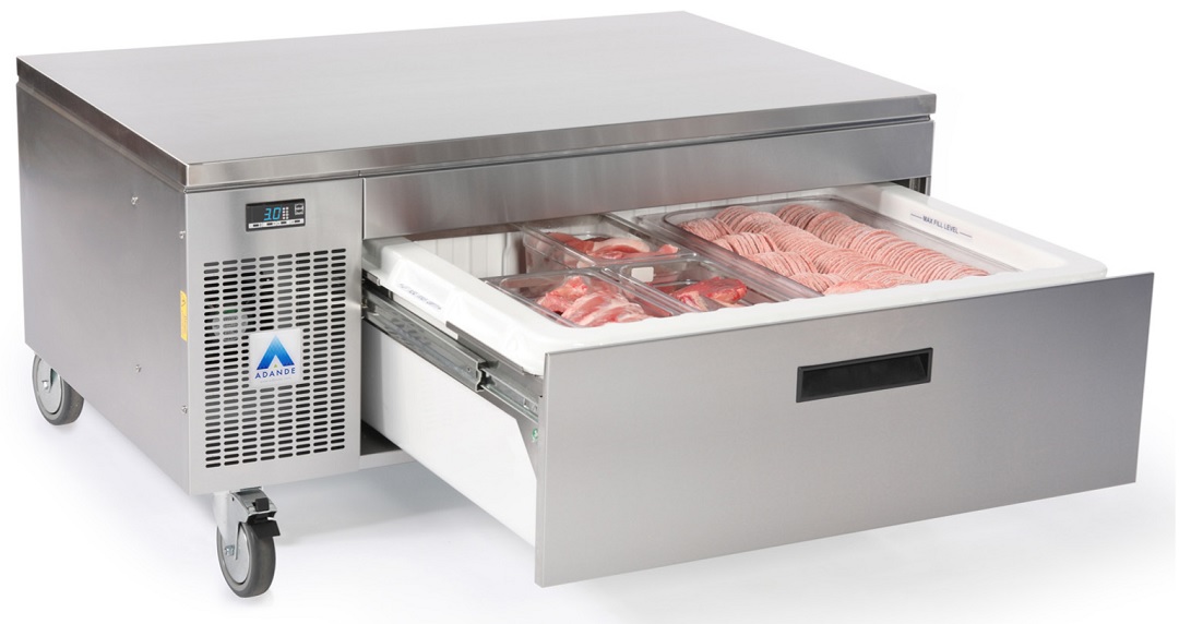 Adande VCS1 Single Drawer Side Engine Undercounter Fridge / Freezer