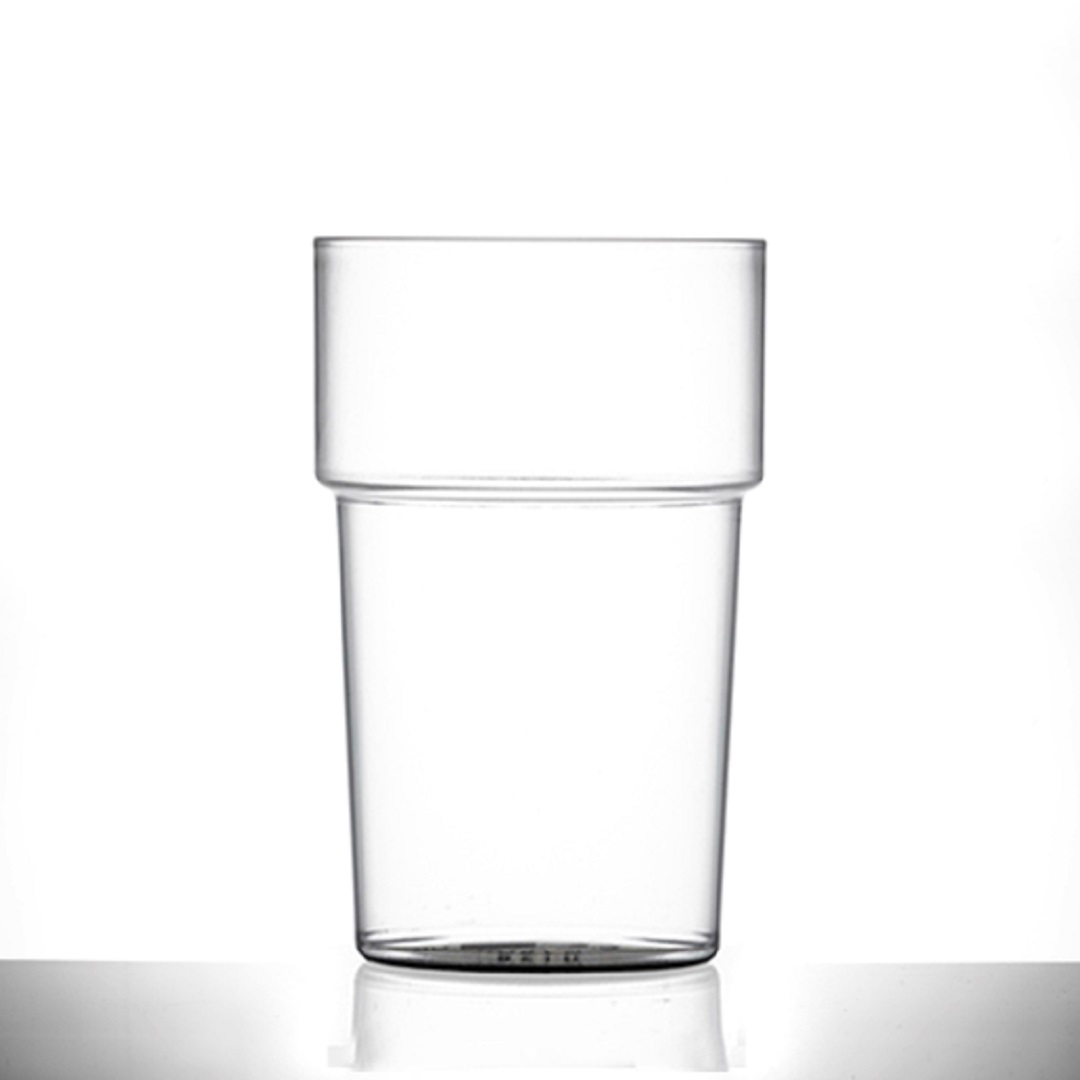 BBP Polycarbonate Nonic Pint Glasses 570ml (pk 48) (CC564)