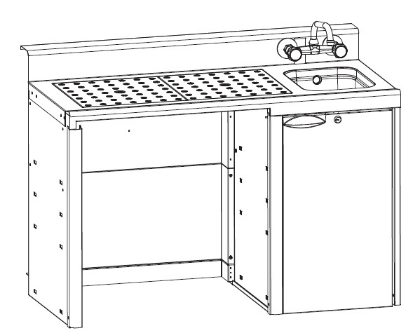 IMC Bartender Glasswasher Station (BZ63/110)