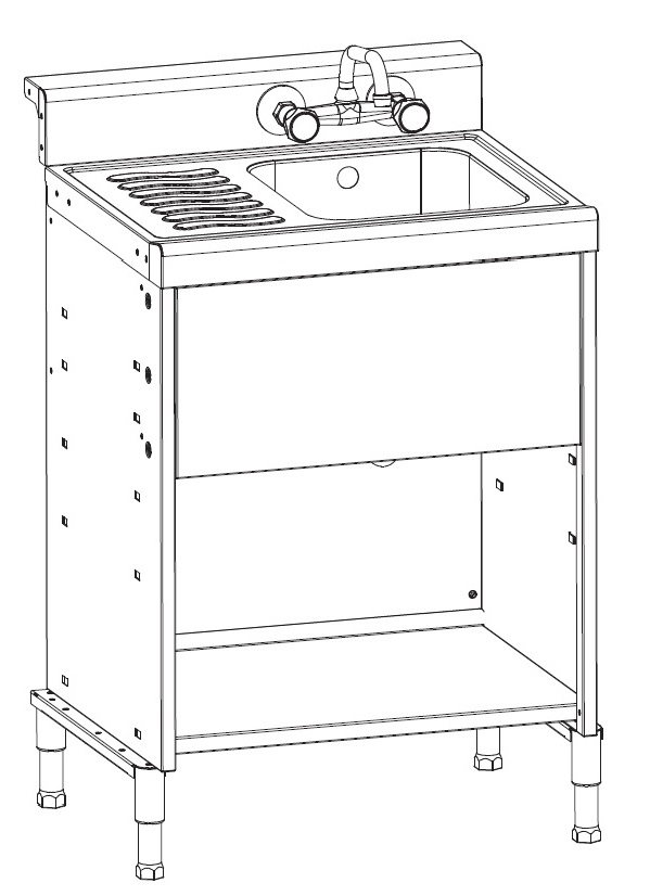 IMC Bartender Single Sink