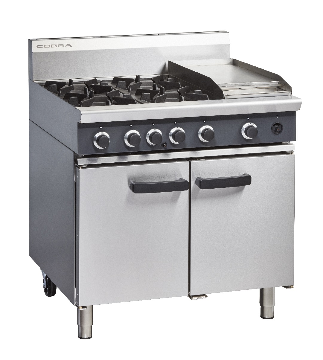 Blue Seal Cobra CR9C Four Burner Griddle Oven Range