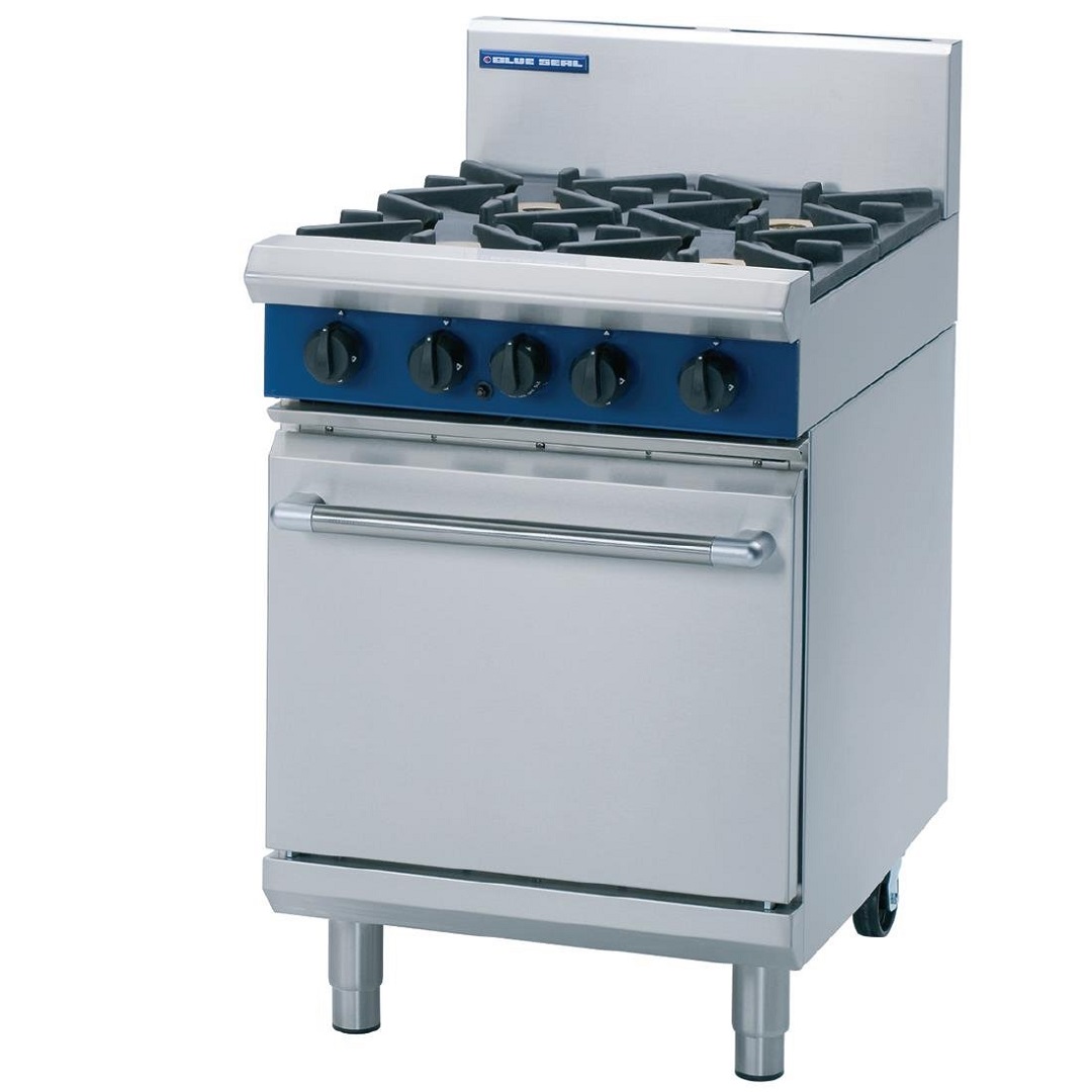 Blue Seal Evolution G504D Four Burner Gas Oven Range