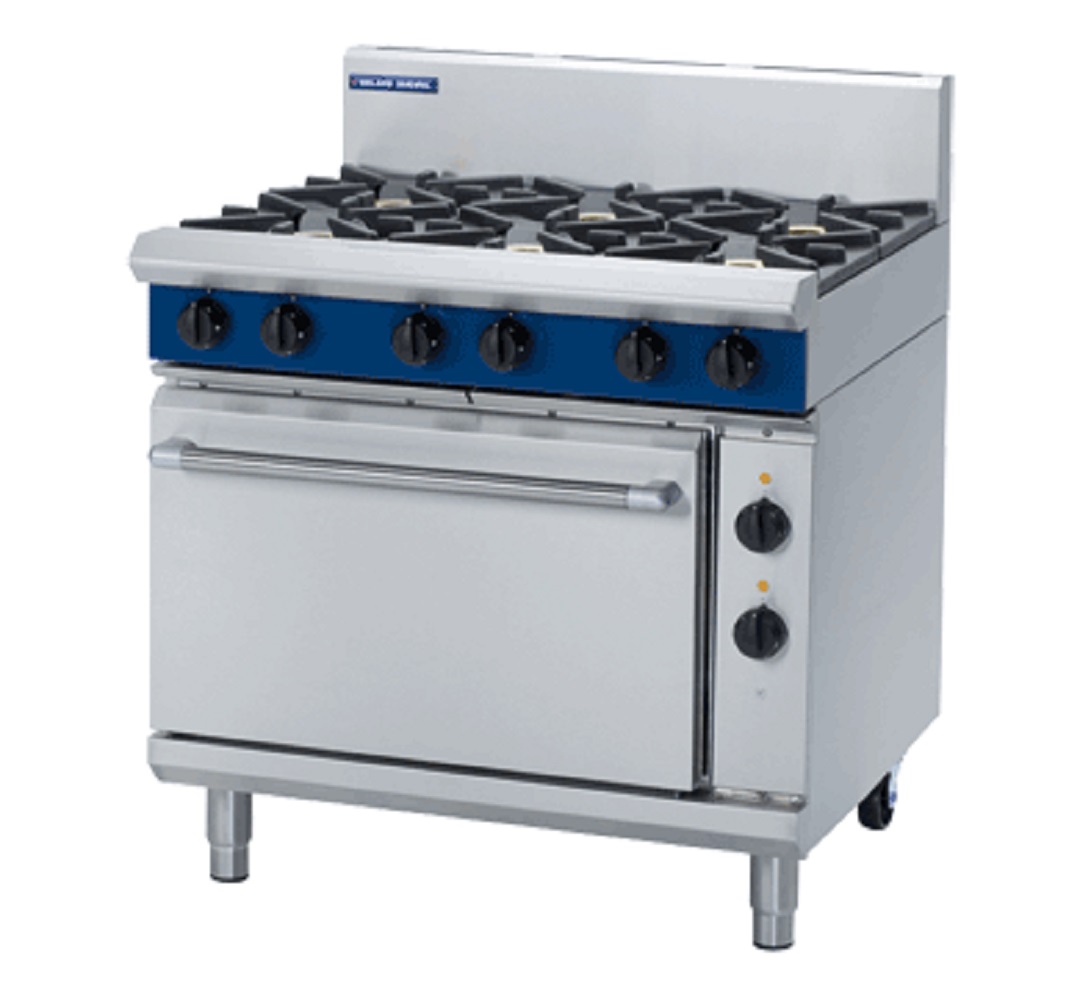 Blue Seal Evolution GE506D Six Burner Dual Fuel Oven Range