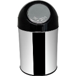 Bolero 50 Litre Stainless Steel Bullet Bin (L044)