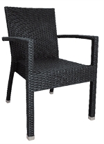 Bolero Stackable Wicker Armchair (Pack Of 4) (DL477)