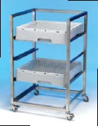 EAIS PDB-4 Low Level Dishwash Basket Trolley