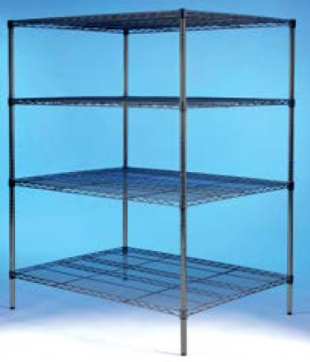 EAIS EZ Store 'Wide Boy' Nylon Coated Shelving Rack