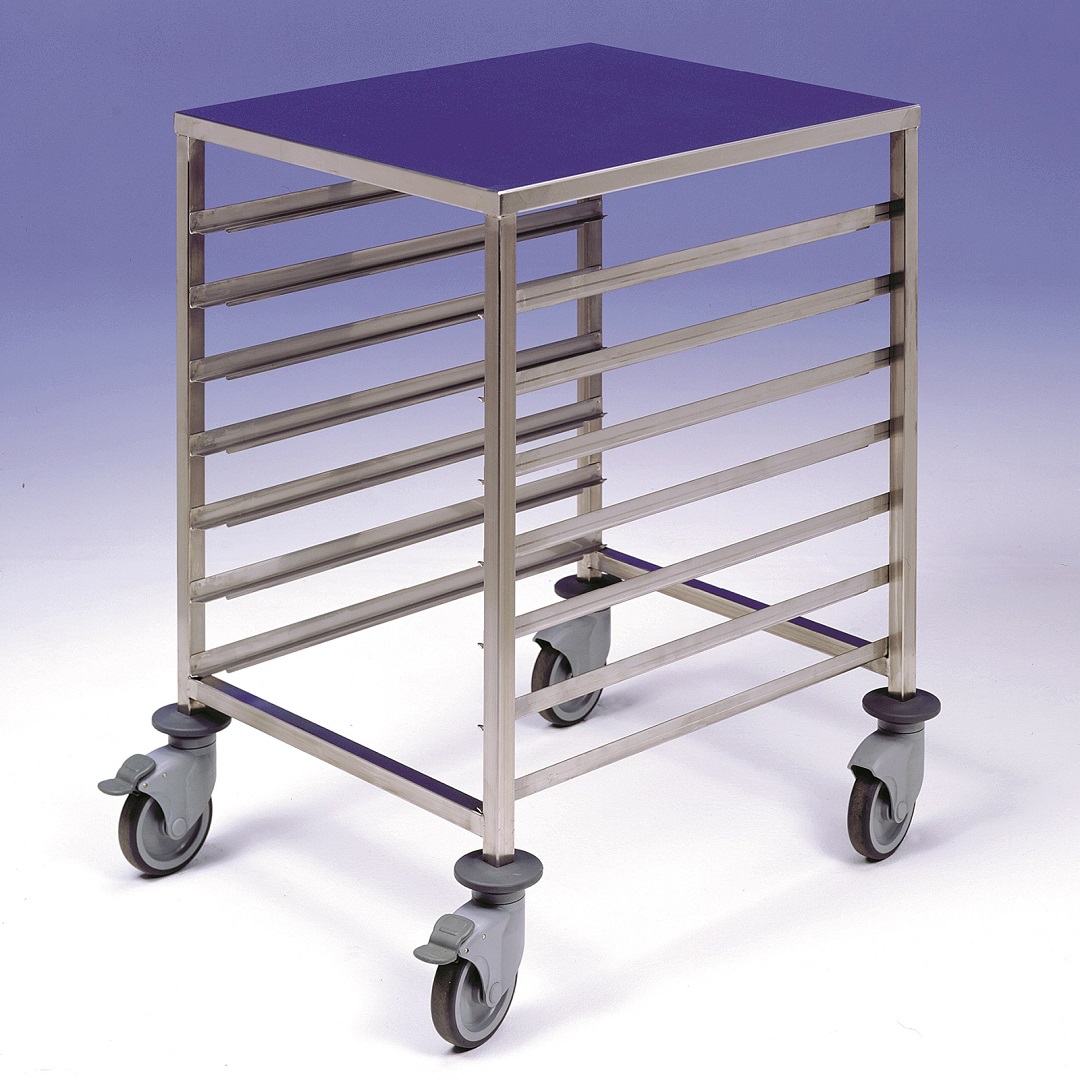 EAIS PGLL-1/1-7 Seven Tier Low Level Gastronorm Trolley