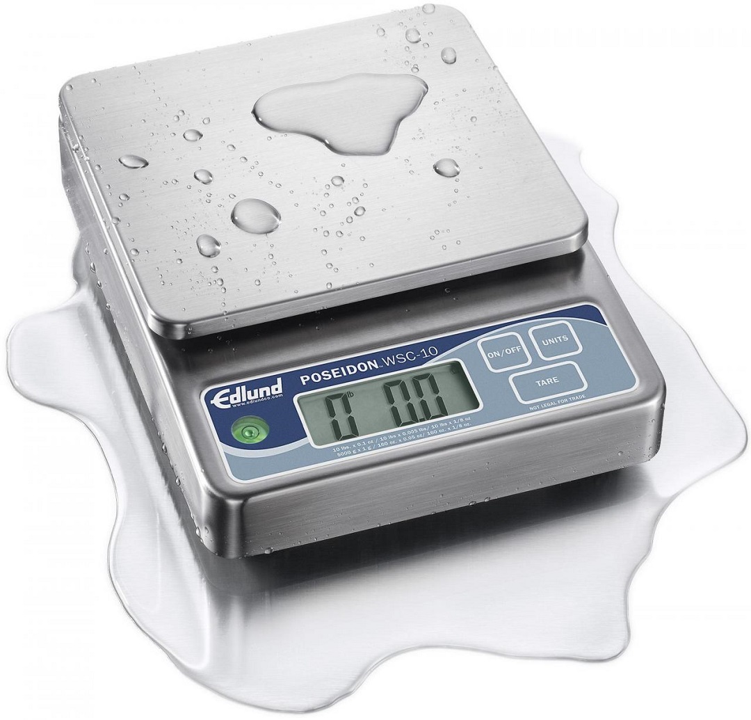 Edlund Poseidon WSC-10 Water Proof Digital Scales