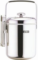 Elia Chrome Ice Bucket & Tongs (CP188)