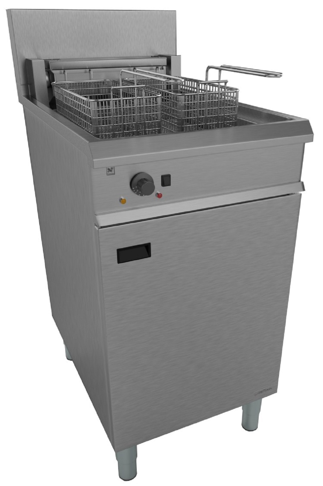 Falcon Chieftain E1838 Single Pan Twin Basket Fryer